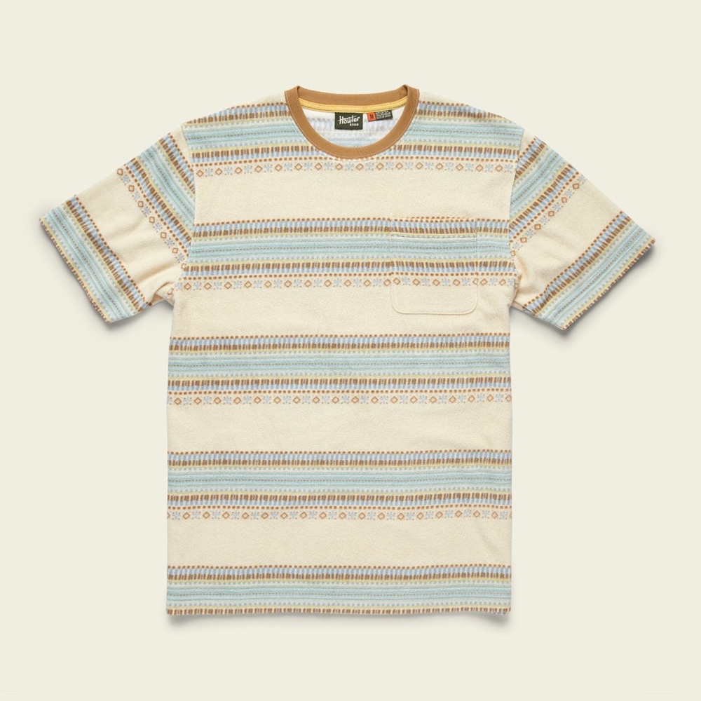 Howler Bros Terry Tee Kuti Bone White Shirt